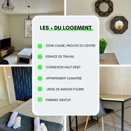 Le Tarnais Minimaliste - Netflix - Clim - Parking Prive - Gare Albi
